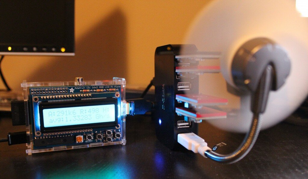 Raspberry Pi Bitcoin miner